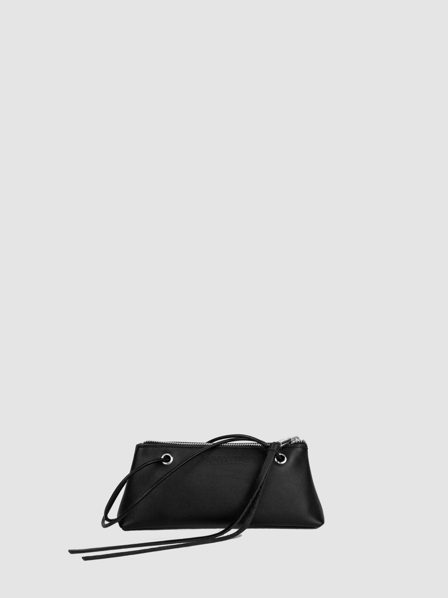 SONYA LEE | HALF MAYA | SMALL BLACK BAG | Handmade in Canada.