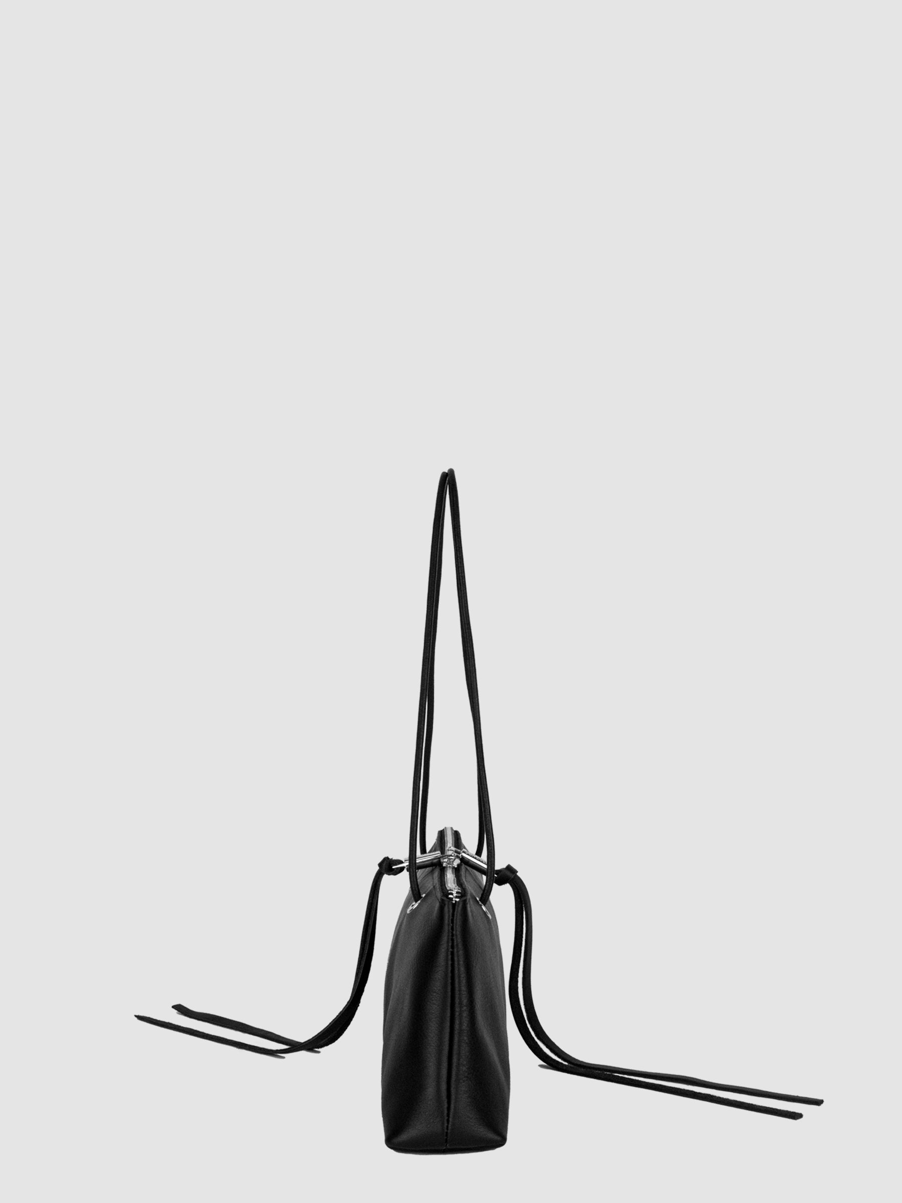 SONYA LEE | MAYA | BLACK BAGUETTE BAG | Handmade in Canada.