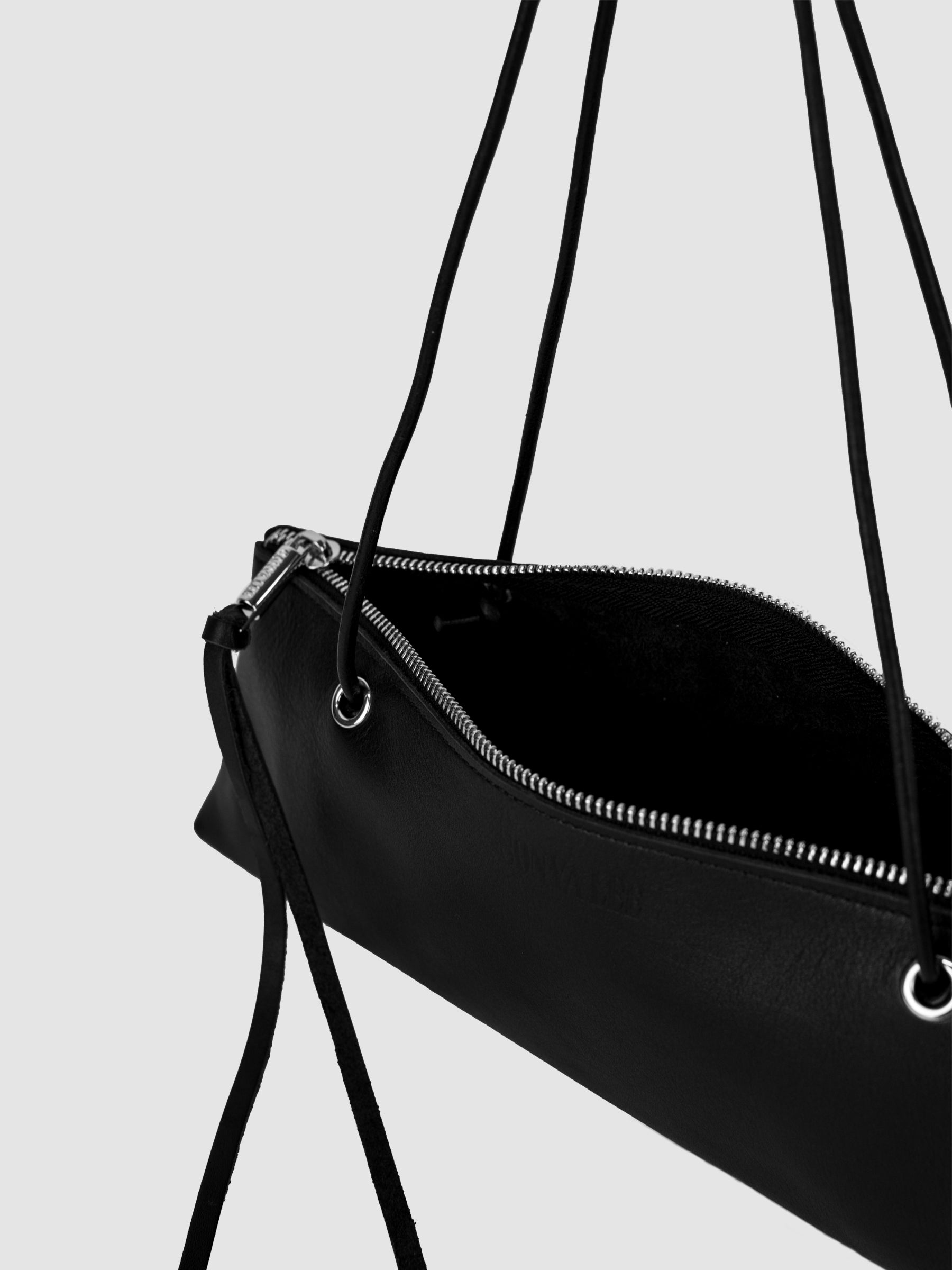 SONYA LEE | MAYA | BLACK BAGUETTE BAG | Handmade in Canada.