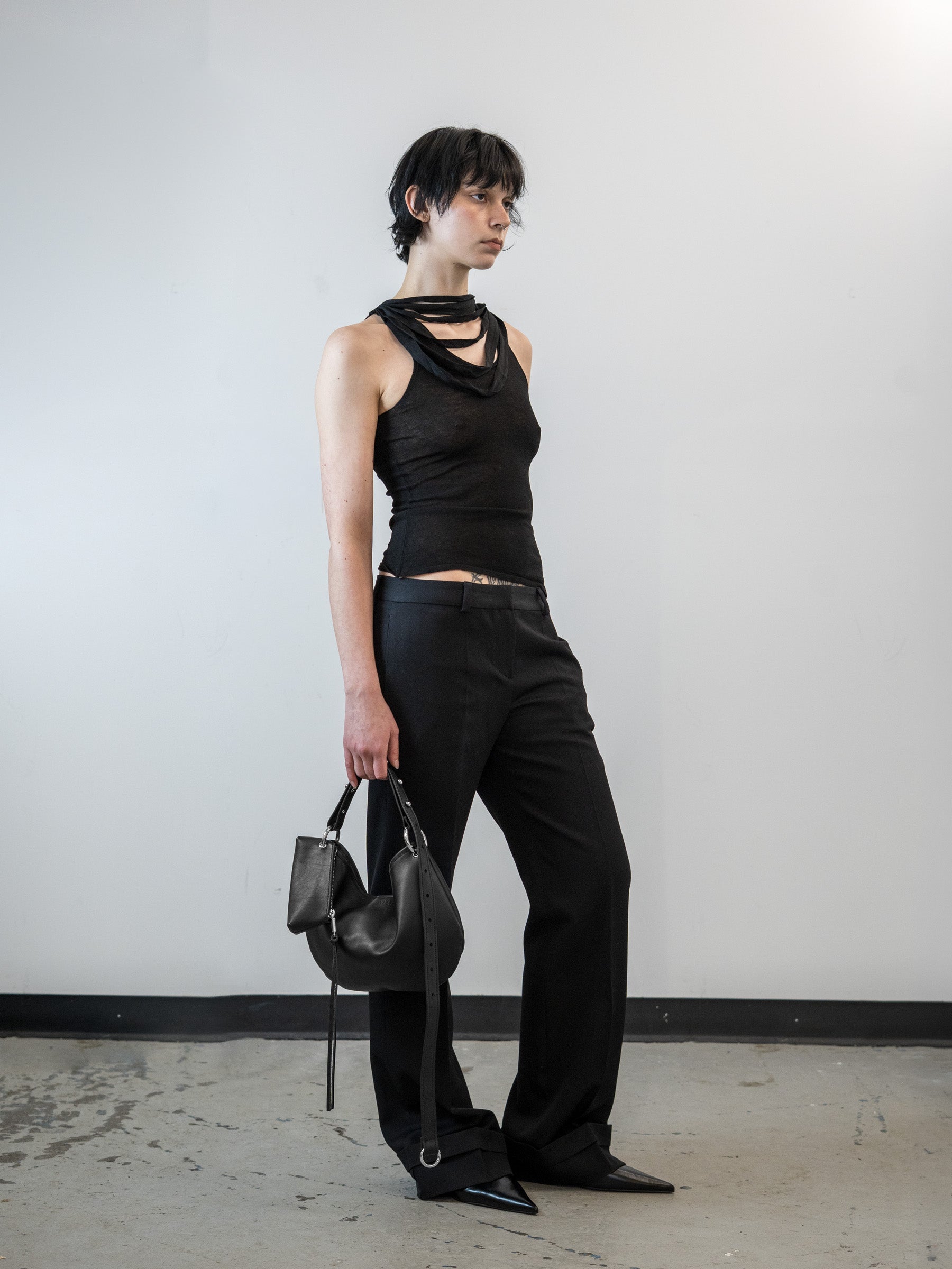 SONYA LEE | MICRO MAYA | LEATHER ZIPPER POUCH | Made in Canada.