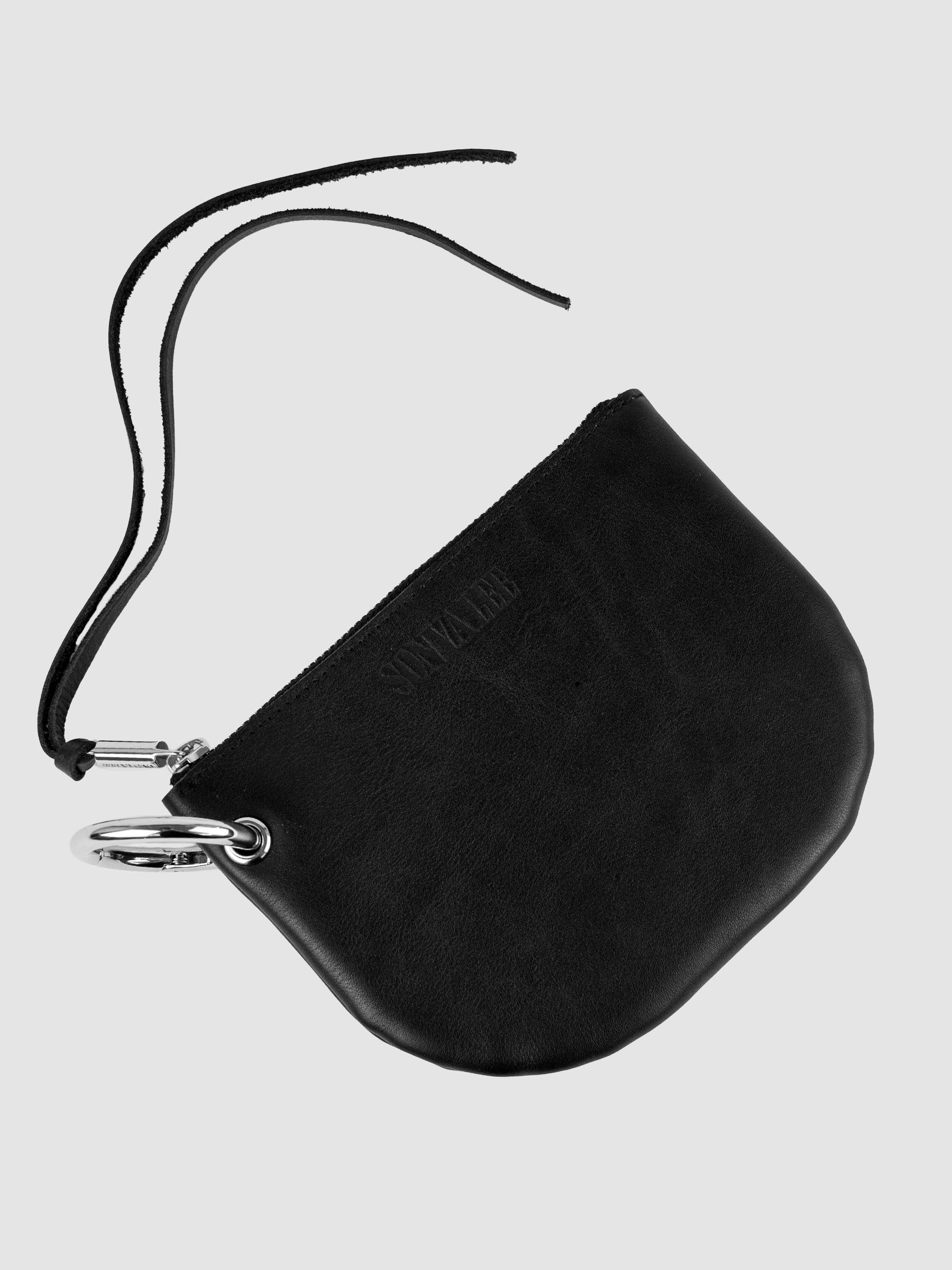 SONYA LEE | MINI FRANCESCA | LEATHER ZIPPER POUCH | Made in Canada.